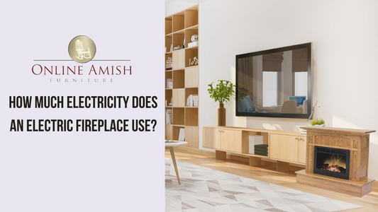 How Much Electricity Does an Electric Fireplace Use?