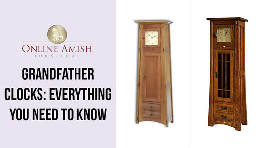 Amish made Grandfather Clock