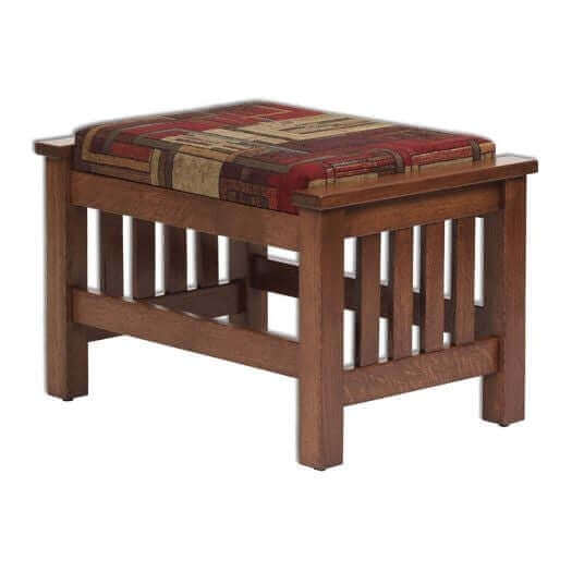 Amish Handcrafted 1800 Series Slat Mission Chair