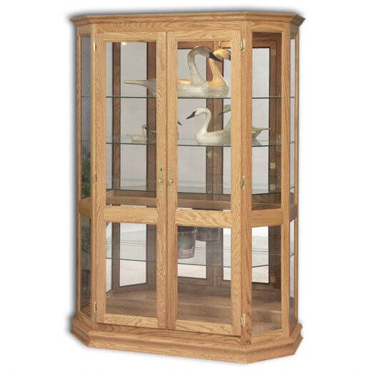 Amish USA Made Handcrafted Angled Double Door Picture Frame sold by Online Amish Furniture LLC