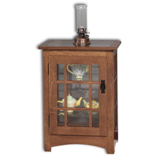 Amish USA Made Handcrafted Mission Console End Table sold by Online Amish Furniture LLC