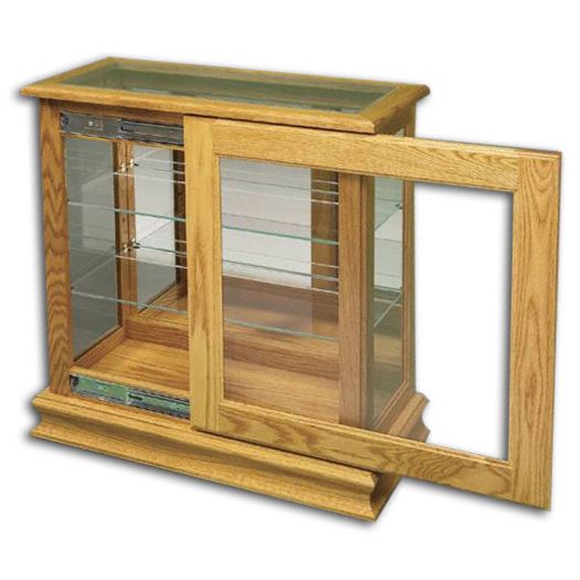 Amish USA Made Handcrafted Console Picture Frame w- Sliding Door sold by Online Amish Furniture LLC