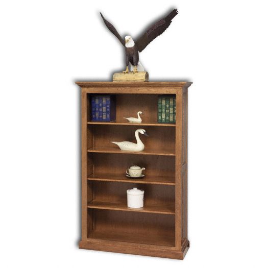 Amish USA Made Handcrafted Raised Panel Bookcase sold by Online Amish Furniture LLC