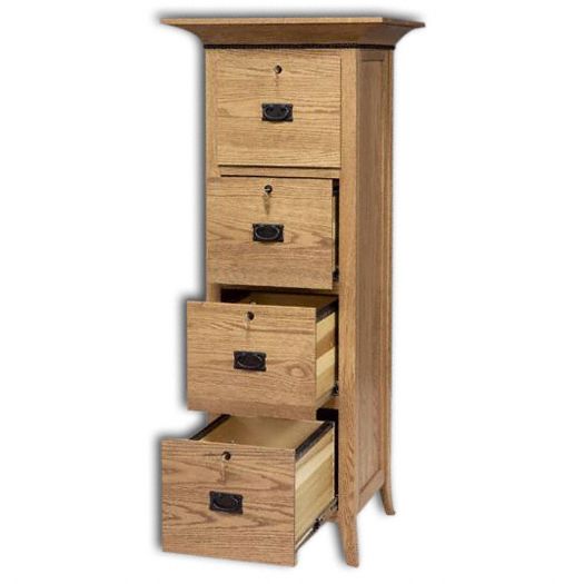 Amish USA Made Handcrafted Mt Eaton-Bunker Hill 4-Drawer File Cabinet sold by Online Amish Furniture LLC