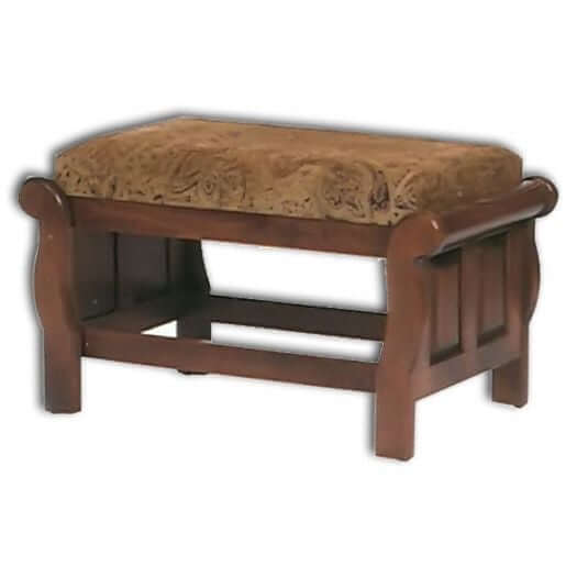 Amish USA Made Handcrafted 3500 Series Sleigh Chair sold by Online Amish Furniture LLC