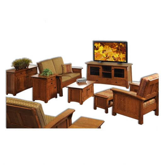 Amish USA Made Handcrafted 5600 Olde Shaker Sofa sold by Online Amish Furniture LLC