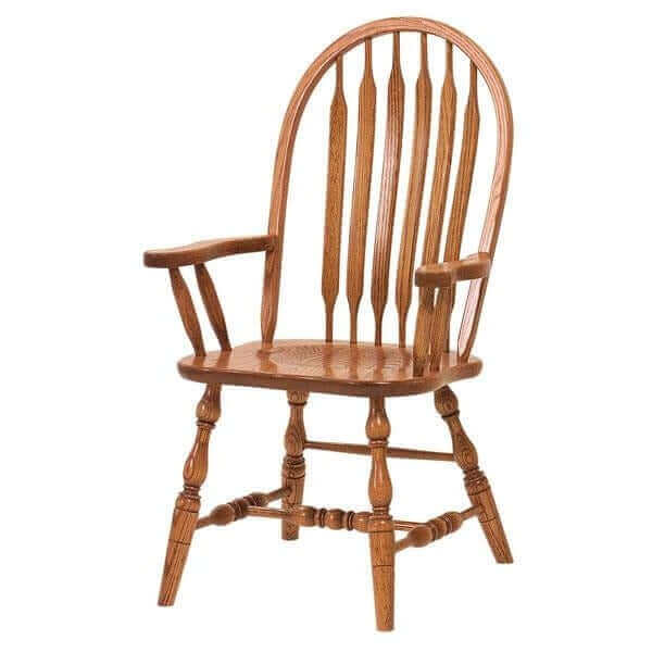 Amish USA Made Handcrafted Bent Paddle Chair sold by Online Amish Furniture LLC