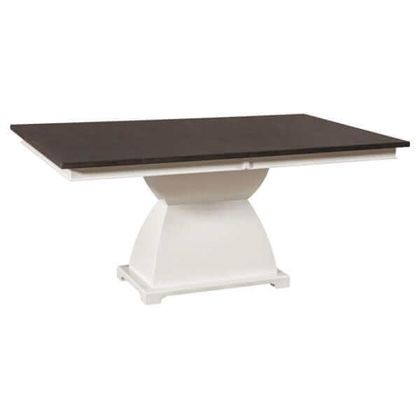Amish USA Made Handcrafted Bilton Pedestal Table sold by Online Amish Furniture LLC