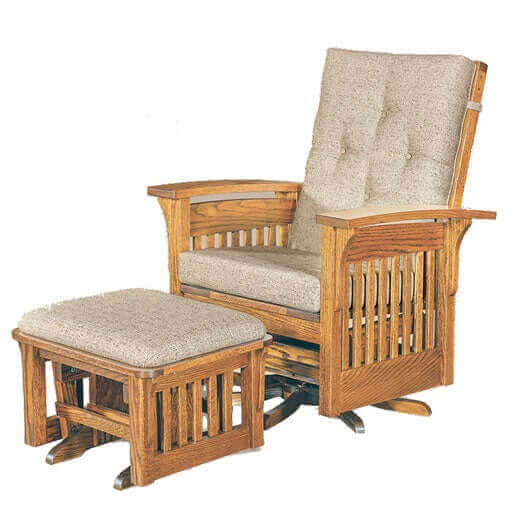 Buy Bow Arm Slat Ottoman Online