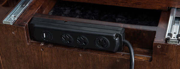 Amish made Boulder Creek 3 Drawer Night Stand