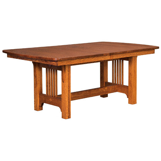 Craftsman Mission Trestle Table