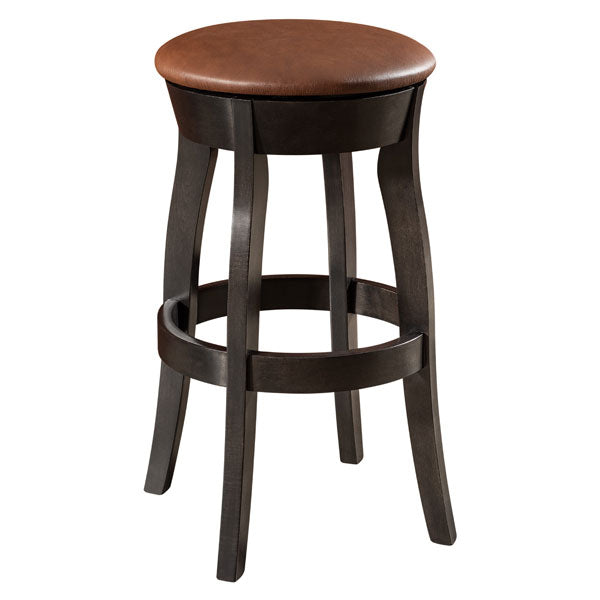 Amish USA Made Handcrafted Dillon Bar Stool sold by Online Amish Furniture LLC