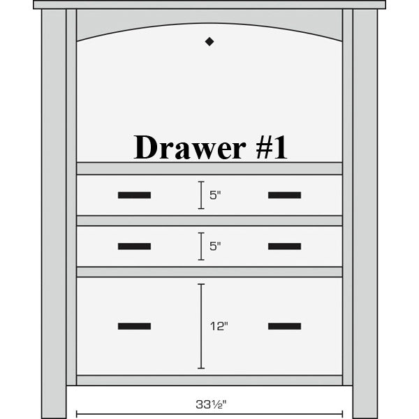 Amish USA Made Handcrafted Conrad Secretary Desk sold by Online Amish Furniture LLC