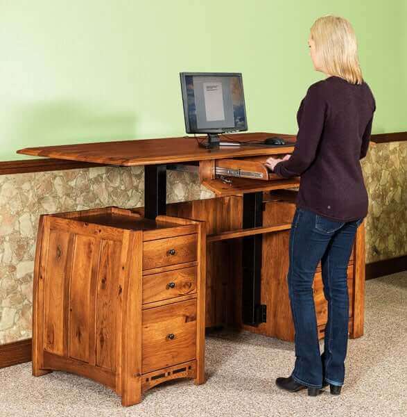 Boulder Creek Lift Top Desk