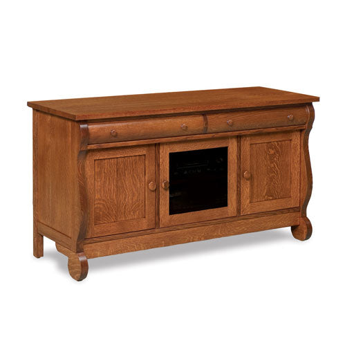 Old Classic Sleigh 3-Door, 2-Drawer Media Stand