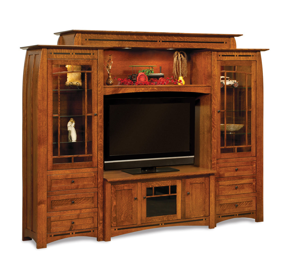 Boulder Creek Center Piece Media Cabinet