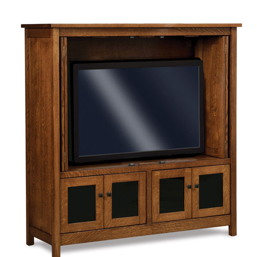 Centennial Cabinet w/Stereo Area Below TV Area