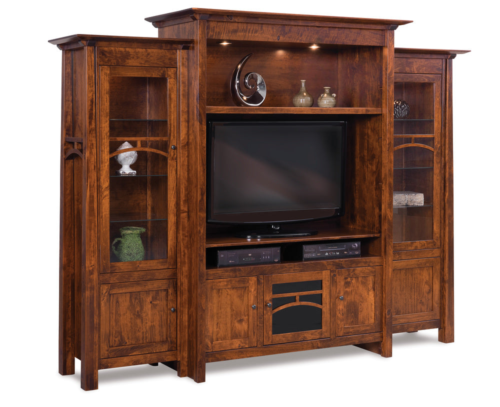 Artesa 3-Piece Wall Unit w/Bookcases on each side