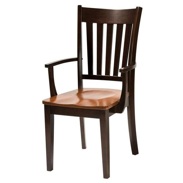 Amish USA Made Handcrafted Marbury Chair sold by Online Amish Furniture LLC