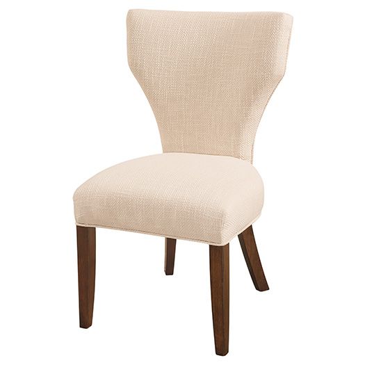 Roosevelt Side Chair with clean lines and handcrafted Amish style.