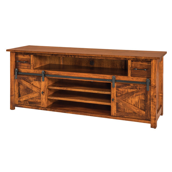 Amish USA Made Handcrafted Teton TV Cabinets sold by Online Amish Furniture LLC