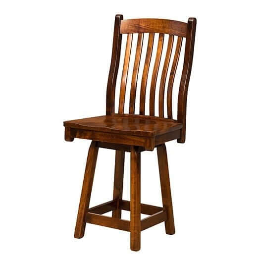 Amish USA Made Handcrafted Arts & Crafts  Bar Stool sold by Online Amish Furniture LLC