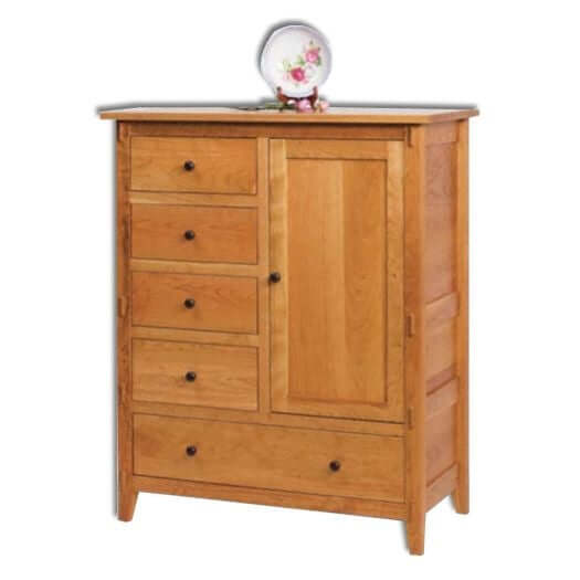 Amish USA Made Handcrafted Bungalow Door Chest sold by Online Amish Furniture LLC