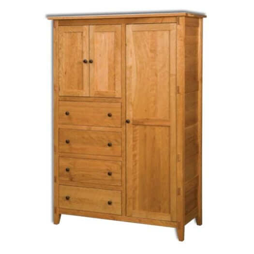 Amish USA Made Handcrafted Bungalow Chifferobe sold by Online Amish Furniture LLC