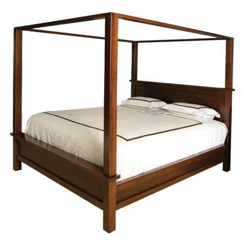 Amish Made Cabin Creek Canopy Beds
