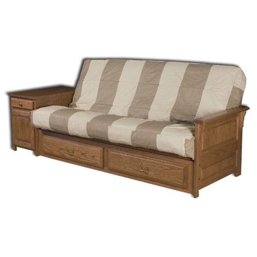 Amish USA Made Handcrafted Reliance Traditional Futon sold by Online Amish Furniture LLC