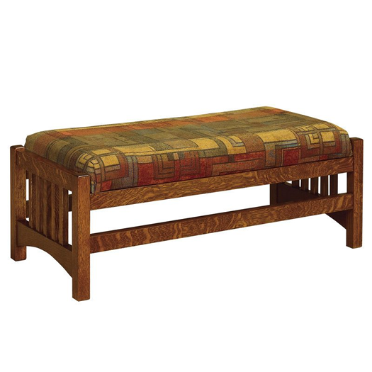 Cubic Slat Footstool