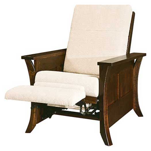 Amish USA Made Handcrafted Calendonia Recliner sold by Online Amish Furniture LLC