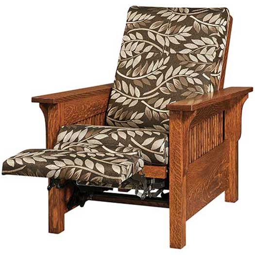 Amish USA Made Handcrafted Landmark Recliner sold by Online Amish Furniture LLC