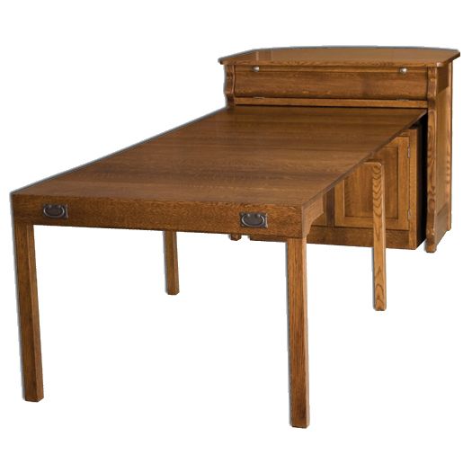 Amish USA Made Handcrafted Hampton Frontier Buffet Island sold by Online Amish Furniture LLC