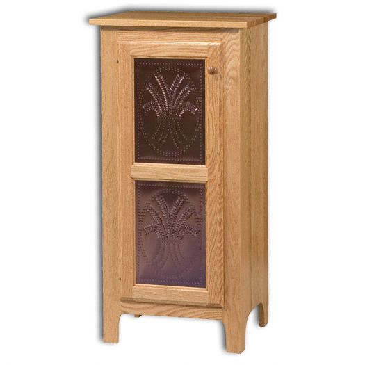 Amish USA Made Handcrafted Classic 1 Door Pie Safe Jelly Cupboard sold by Online Amish Furniture LLC