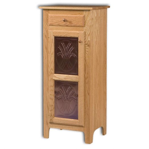 Amish USA Made Handcrafted Classic 1 Door 1 Drawer Pie Safe Jelly Cupboard sold by Online Amish Furniture LLC