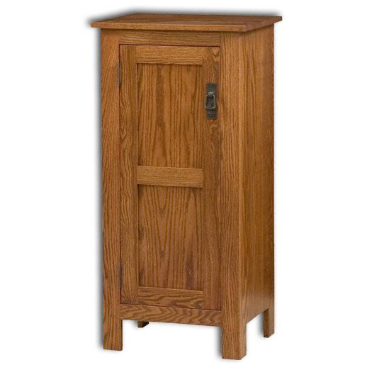 Amish USA Made Handcrafted Mission 1 Door Pie Safe Cupboard sold by Online Amish Furniture LLC