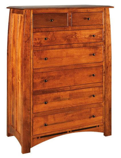 Amish USA Made Handcrafted Boulder Creek Chest of Drawers sold by Online Amish Furniture LLC