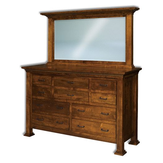 Amish USA Made Handcrafted Empire 10-Drawer Dresser sold by Online Amish Furniture LLC