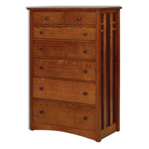 Amish USA Made Handcrafted Kascade Chest of Drawers sold by Online Amish Furniture LLC