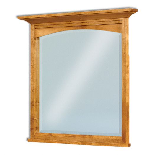 Amish USA Made Handcrafted Kascade Straight Mirrors sold by Online Amish Furniture LLC