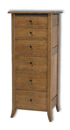 Amish USA Made Handcrafted Bunker Hill Lingerie Chest sold by Online Amish Furniture LLC