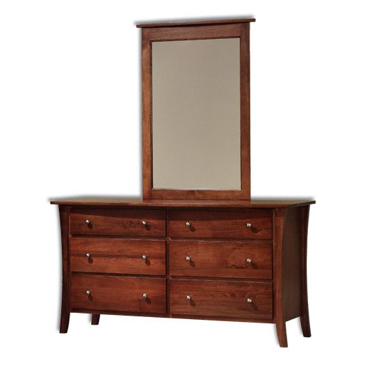 Amish USA Made Handcrafted Manhattan Dresser sold by Online Amish Furniture LLC