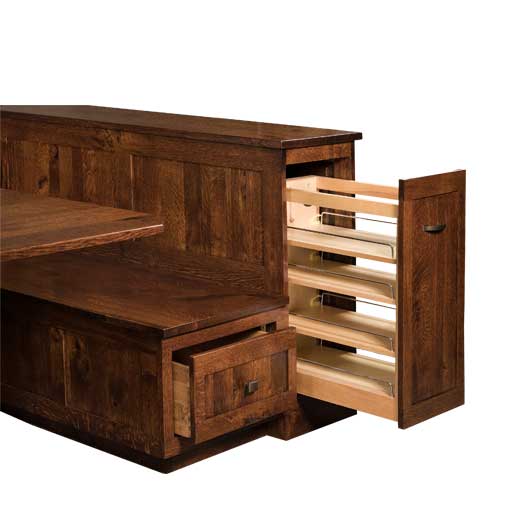 Amish USA Made Handcrafted Newport Nook Set sold by Online Amish Furniture LLC