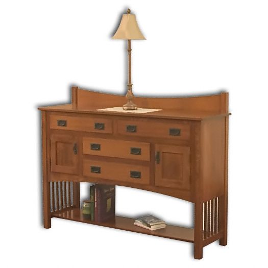 Amish USA Made Handcrafted Perlon Sideboard sold by Online Amish Furniture LLC