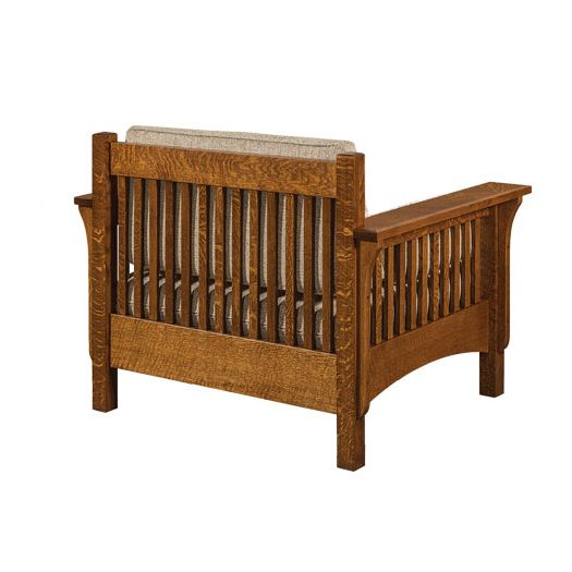 Amish USA Made Handcrafted Pioneer Chair sold by Online Amish Furniture LLC