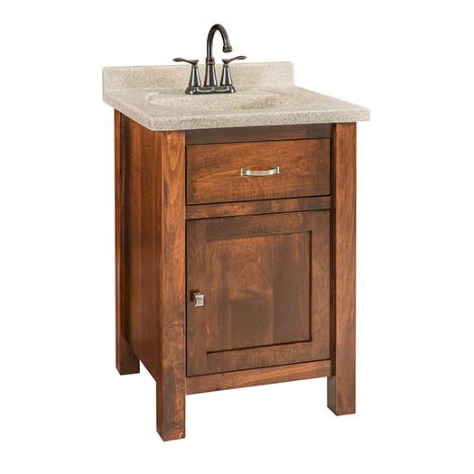 Amish USA Made Handcrafted Regal Lavatory Vanities sold by Online Amish Furniture LLC