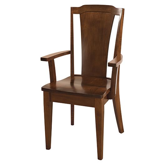 Amish USA Made Handcrafted Charleston Chair sold by Online Amish Furniture LLC