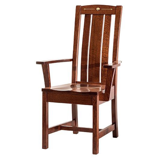 Amish USA Made Handcrafted Mesa Chair sold by Online Amish Furniture LLC