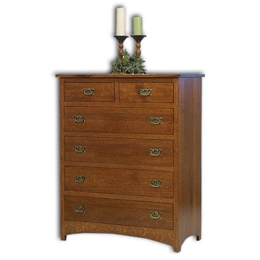 Amish USA Made Handcrafted Mission Grand Chest sold by Online Amish Furniture LLC